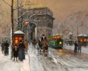 L'Arc de Triomphe, Place de l'Etoile - 爱德华·科尔特斯